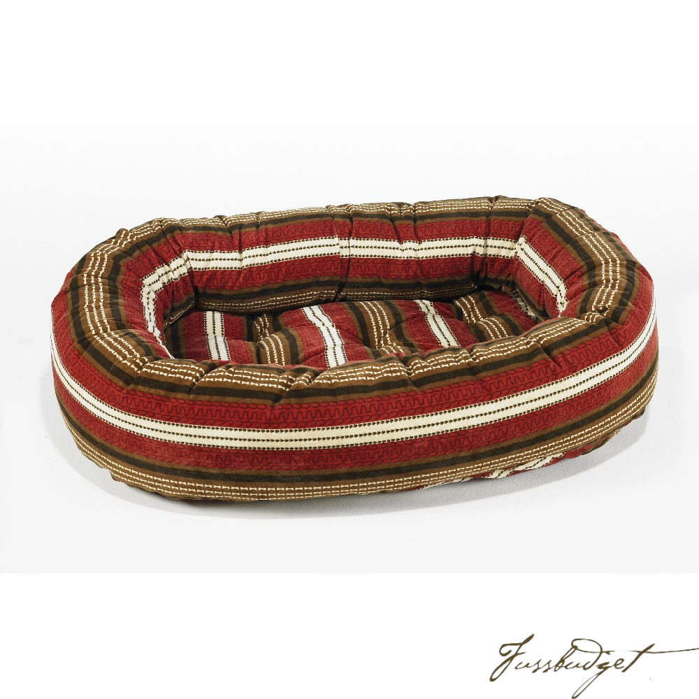 Bowser Stripe Donut Bed-Fussbudget.com