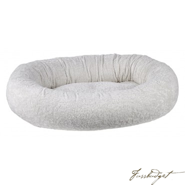 Ivory Sheepskin Donut Bed-Fussbudget.com