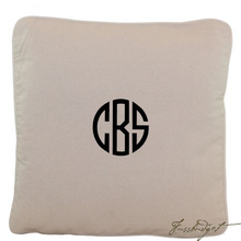 Load image into Gallery viewer, Monogrammed 20 x 20 Pillow