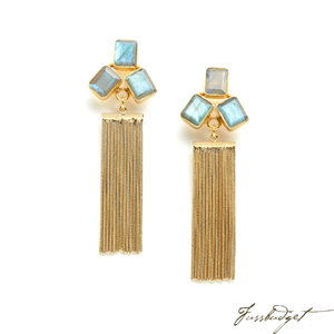 VANESSA EARRINGS | LABRADORITE