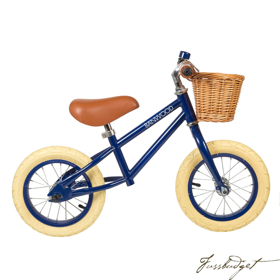 First Go! Navy Blue - Balance Bike-Fussbudget.com