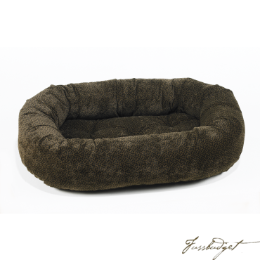 Chocolate Bones Donut Bed-Fussbudget.com