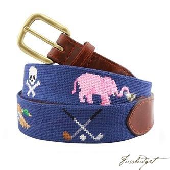 Smathers Life Belt Needlepoint Belt