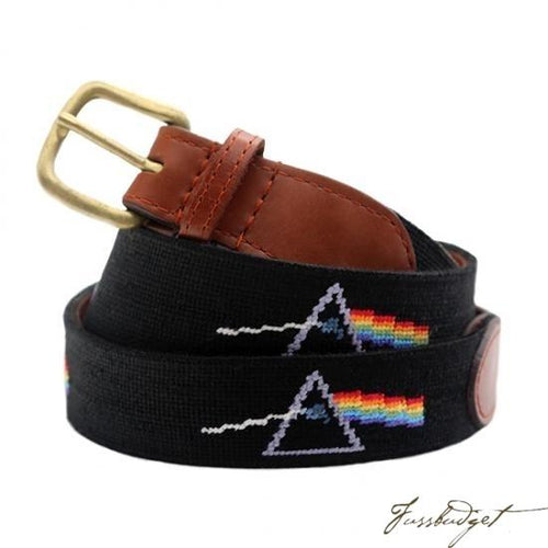 Pink Floyd Needlepoint Belt