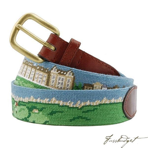 St Andrews Scene Needlepoint Belt