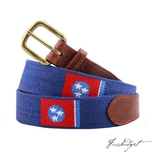 Tennessee Flag Needlepoint Belt